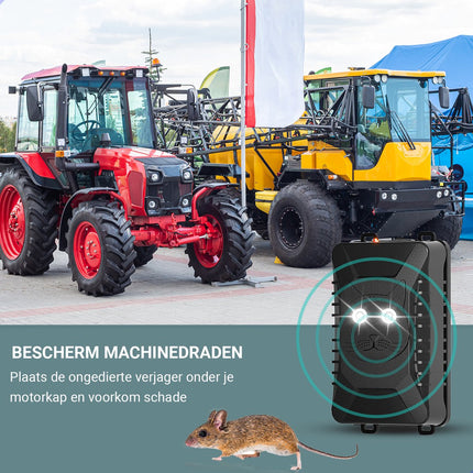 Ongedierte Verjager - 2 Pack - 12V - Batterij en Accu - Westhome