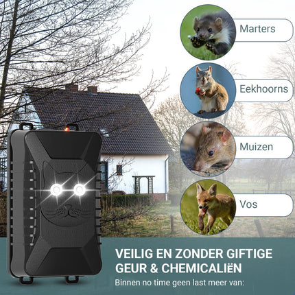 Ongedierte Verjager - 2 Pack - 12V - Batterij en Accu - Westhome