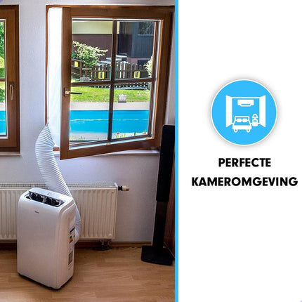 Raamafdichtingskit mobiele airco - 400 cm - Westhome