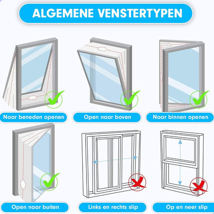 Raamafdichtingskit mobiele airco - 400 cm - Westhome