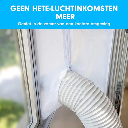 Raamafdichtingskit mobiele airco - 400 cm - Westhome